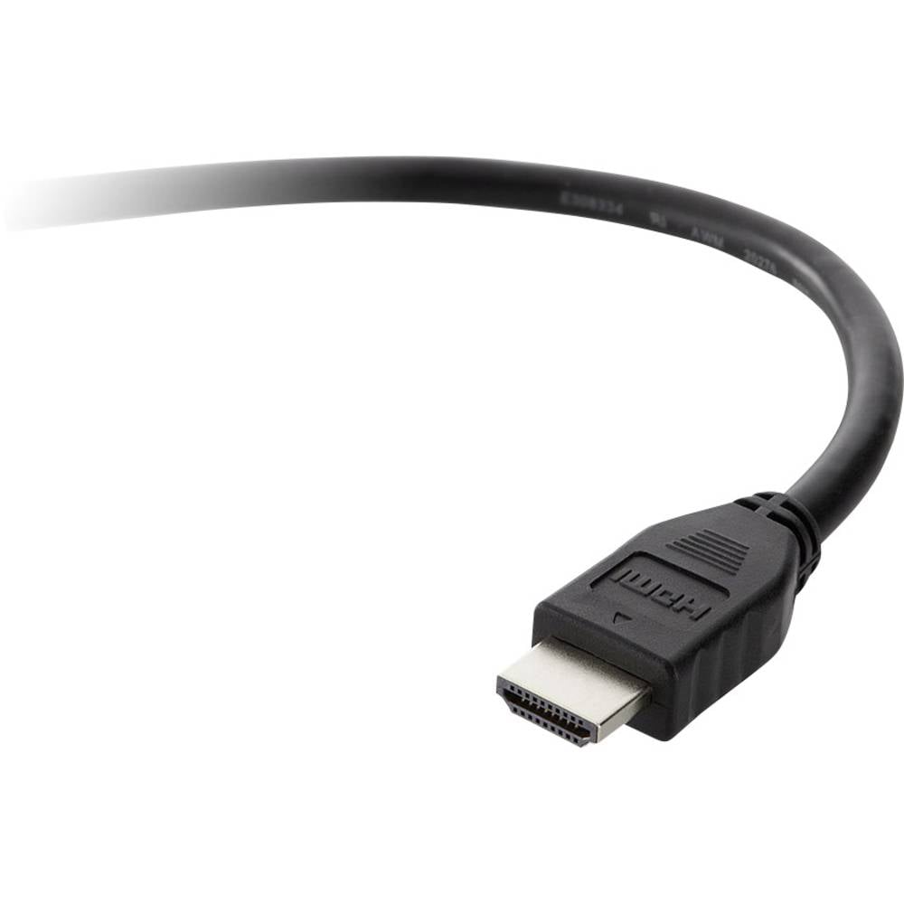 Belkin HDMI kabel Zástrčka HDMI-A, Zástrčka HDMI-A 1.50 m černá F3Y017BT1.5MBLK #####4K UHD HDMI kabel