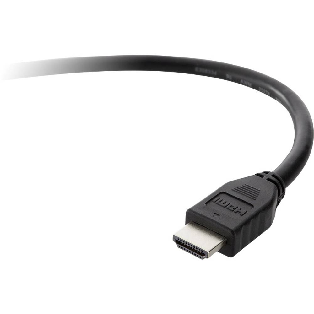Belkin HDMI kabel Zástrčka HDMI-A, Zástrčka HDMI-A 3.00 m černá F3Y017bt3M-BLK #####4K UHD HDMI kabel