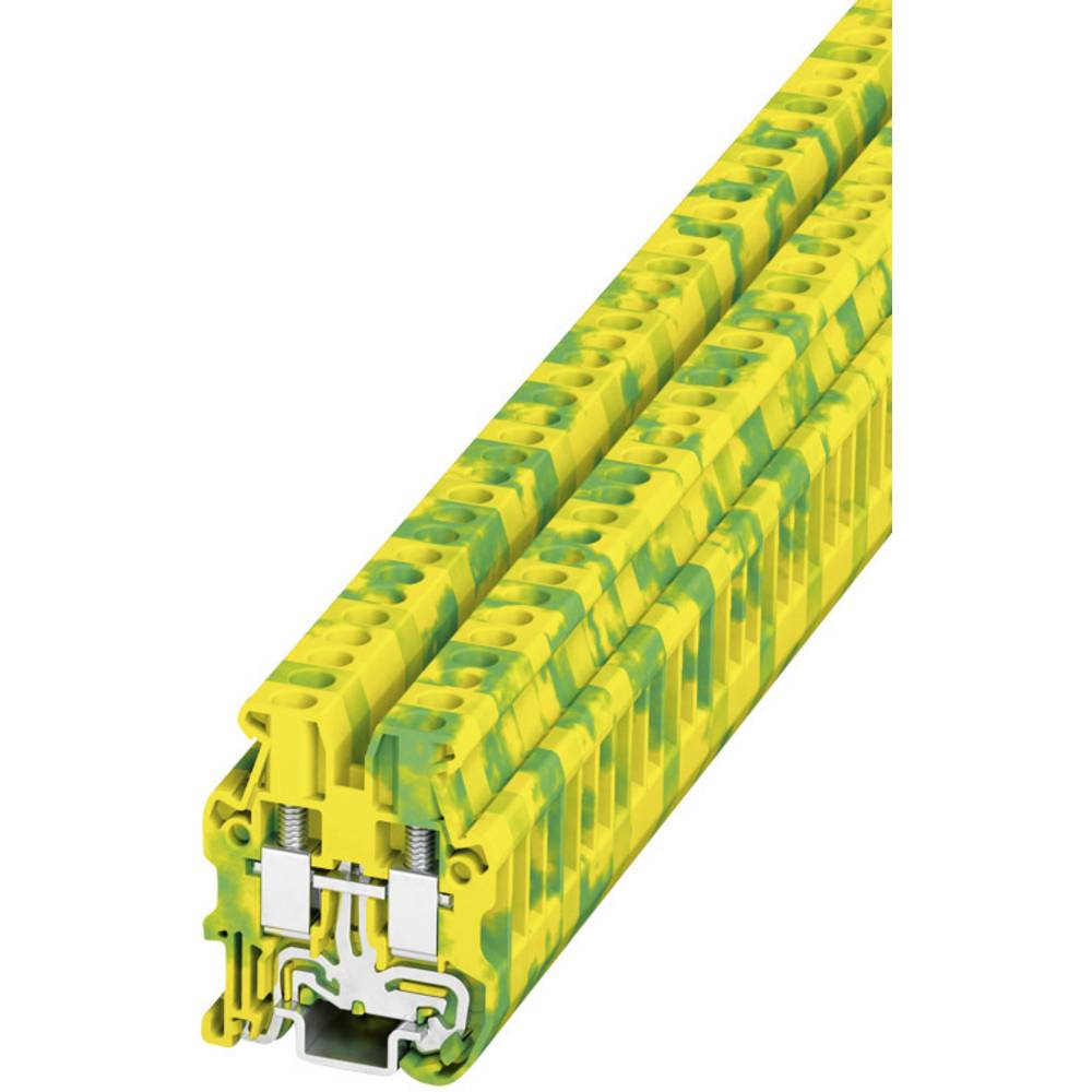 Phoenix Contact MUT 2,5-PE 3248032 svorka ochranného vodiče Pólů: 2 0.2 mm² 4 mm² zelená, žlutá 50 ks