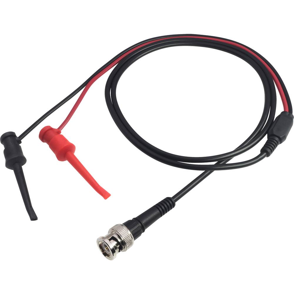 VOLTCRAFT MSC-101 BNC měřicí kabel 1.14 m černá, červená