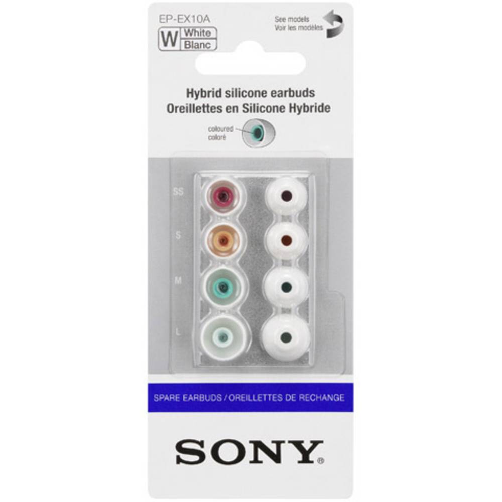 Sony EP-EX10A do uší náhradní gumové násadky 1 ks bílá