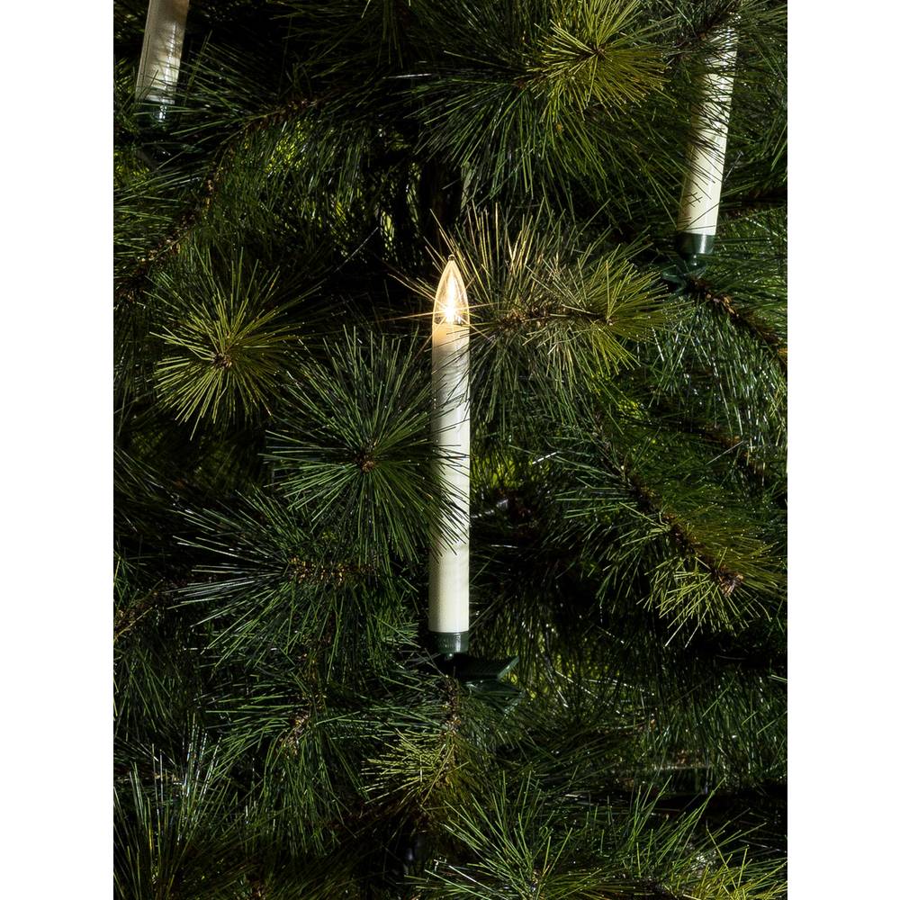 Konstsmide LED osvětlení na vánoční stromeček provoz na baterie teplá bílá