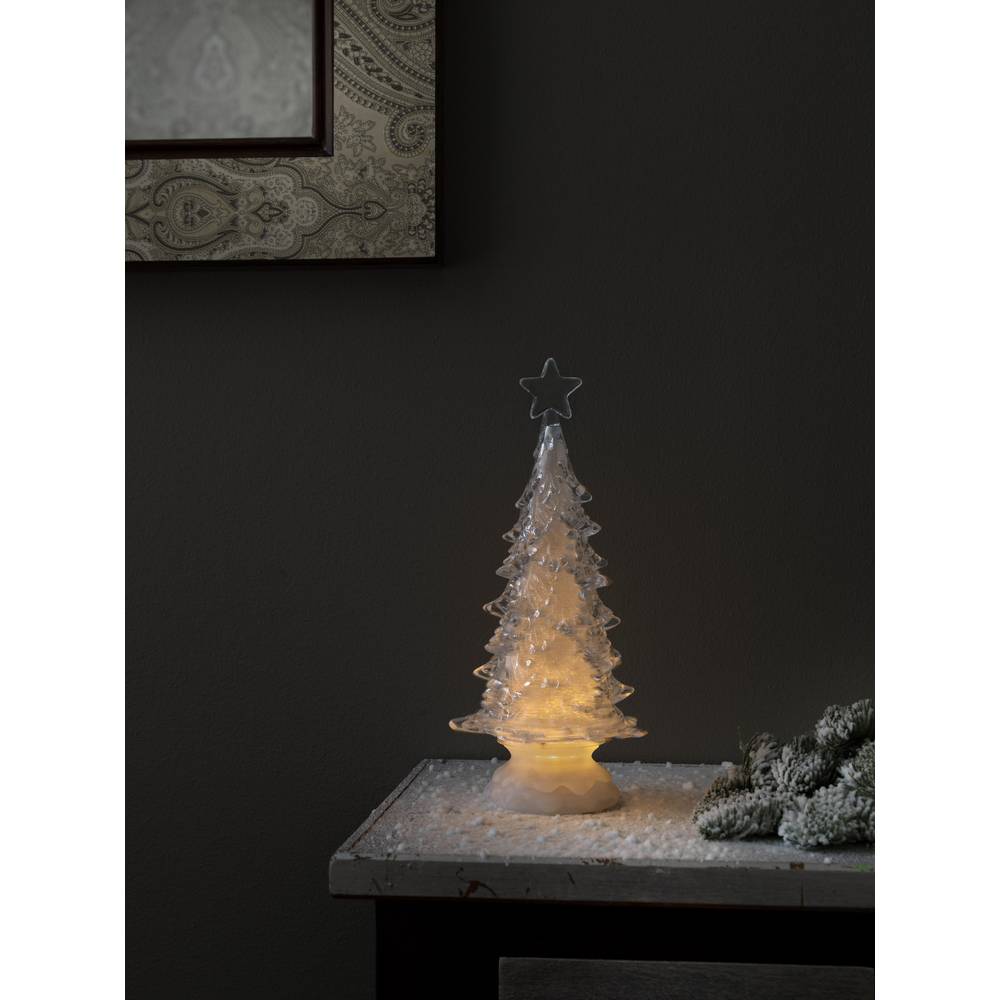 Konstsmide 2803-000 akrylátová postava vánoční stromeček teplá bílá LED čirá