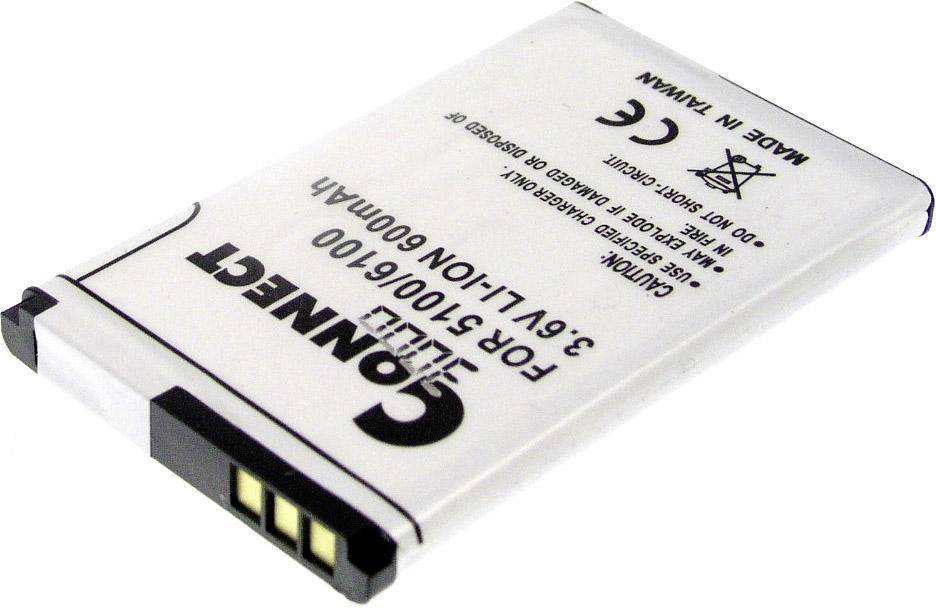Connect 3000 B6551 BL-4C Camera-accu Vervangt originele accu BL-4C 3.7 V 700 mAh