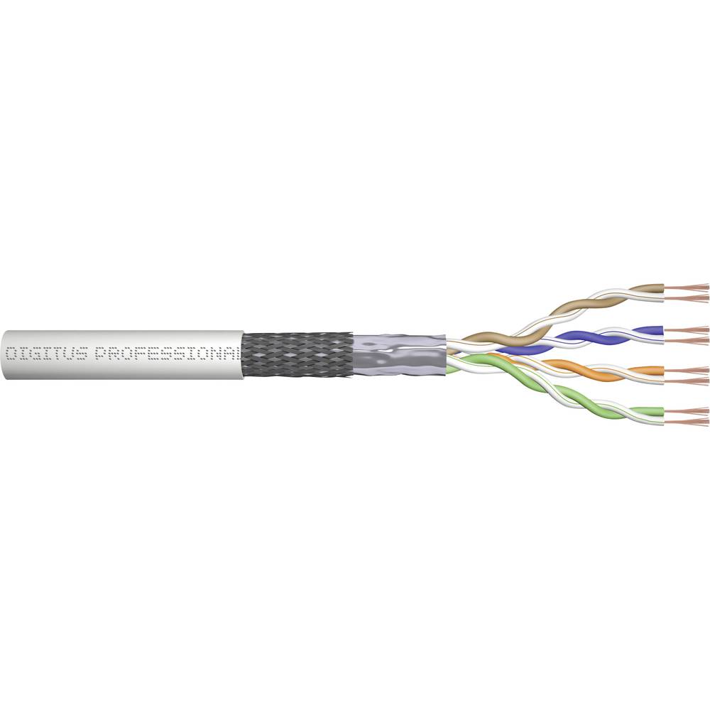 Digitus DK-1531-P-1-1 ethernetový síťový kabel CAT 5e SF/UTP šedá 100 m