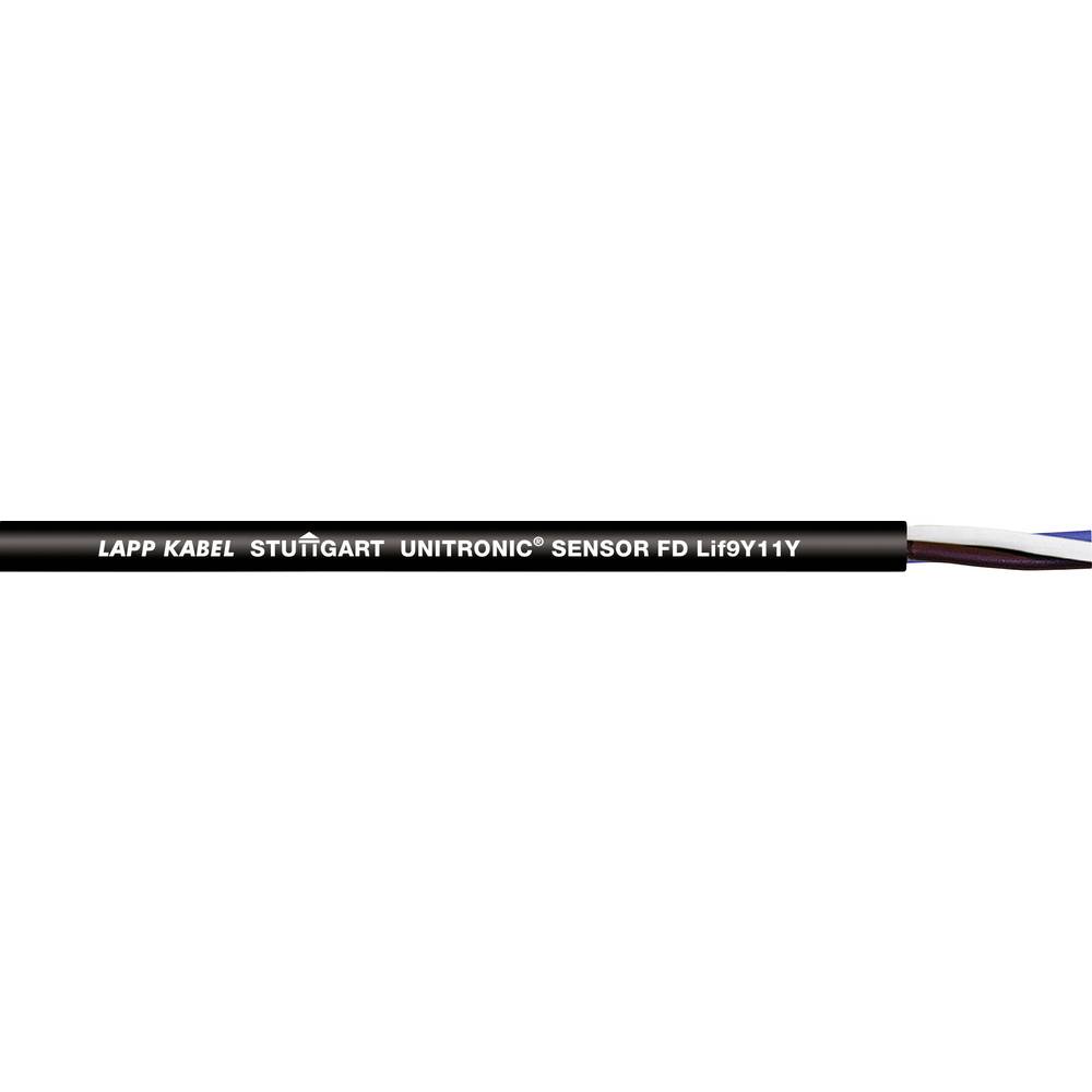 LAPP 7038890/100 senzorový kabel UNITRONIC® SENSOR FD Li9Y11Y 4 x 0.25 mm² černá 100 m