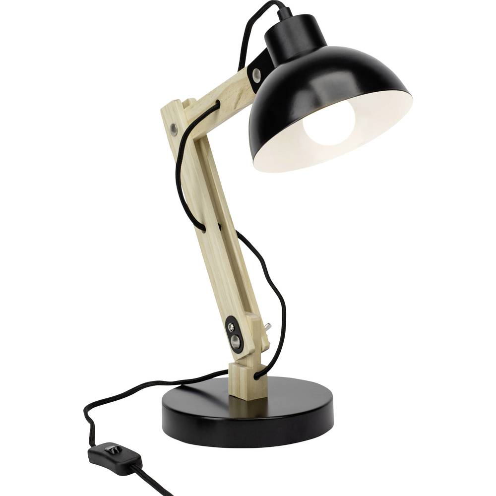 Brilliant Moda 98979/06 lampička na stůl LED E27 25 W černá