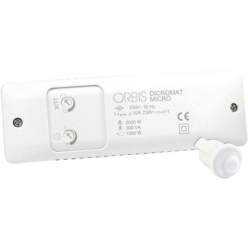 ORBIS Zeitschalttechnik OB133612 na strop detektor pohybu 360 ° bílá IP20