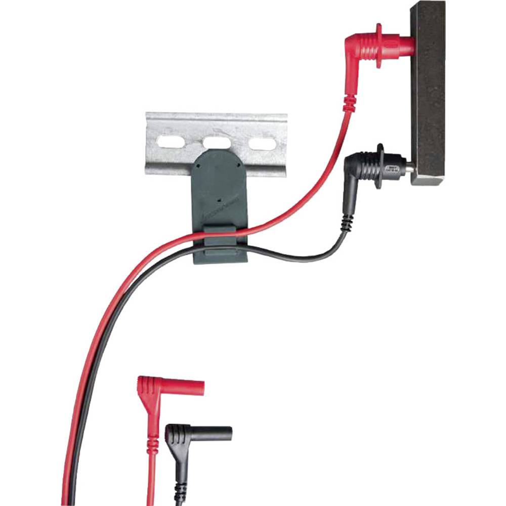 Gossen Metrawatt Z502U sada bezpečnostních měřicích kabelů [zkušební hroty - 4 mm zástrčka] černá, červená, 1 ks