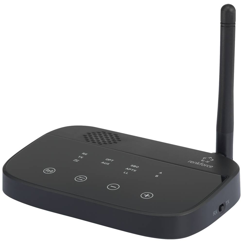Renkforce BTHP-100 hudební vysílač/přijímač Bluetooth® Bluetooth verze: 4.2, aptX®, SBC 100 m zabudovaný Bluetooth® Repe