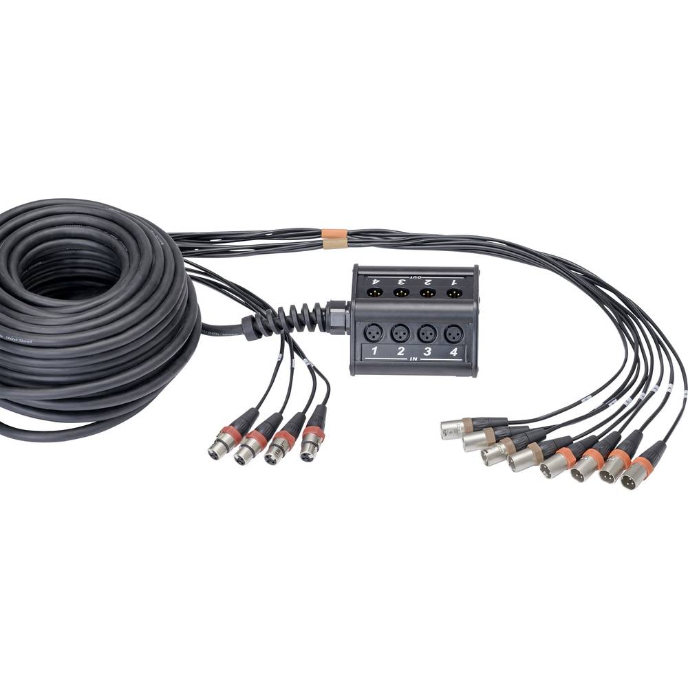 Cordial CYB 8-4 C 15 multicore kabel 15.00 m počet vstupů:8 x Počet výstupů:4 x