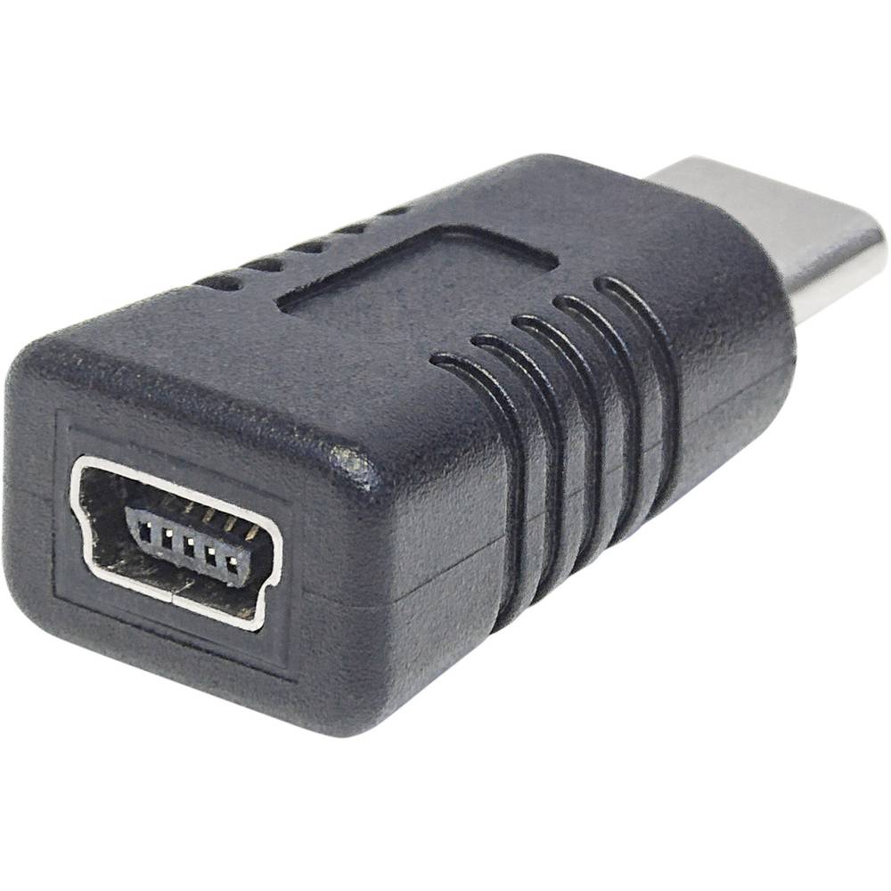 Manhattan USB 2.0 adaptér [1x - 1x mini USB 2.0 zásuvka B] Adapter
