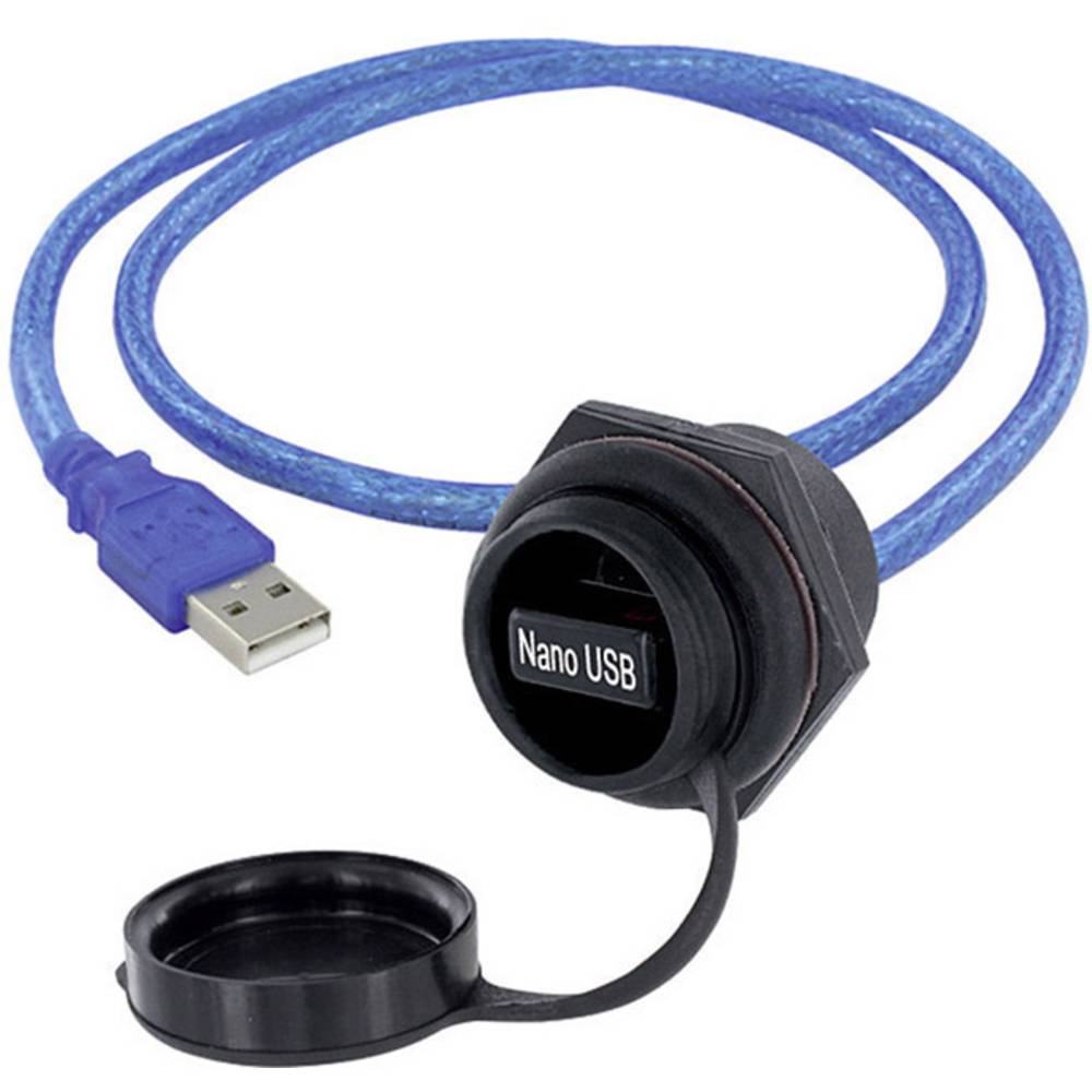 encitech 1310-1037-02 1310-1037-02 USB konektor Typ A, 1.00 m, 1 ks