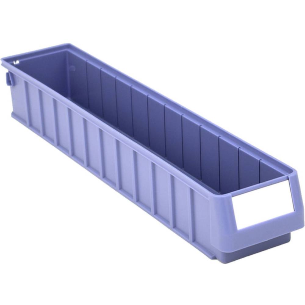 437337 regálová krabice vhodné pro potraviny (š x v x h) 117 x 90 x 600 mm modrá 16 ks
