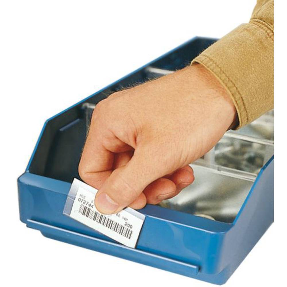 472702 ESD regálová krabice vhodné pro potraviny (š x v x h) 240 x 150 x 400 mm modrá 10 ks