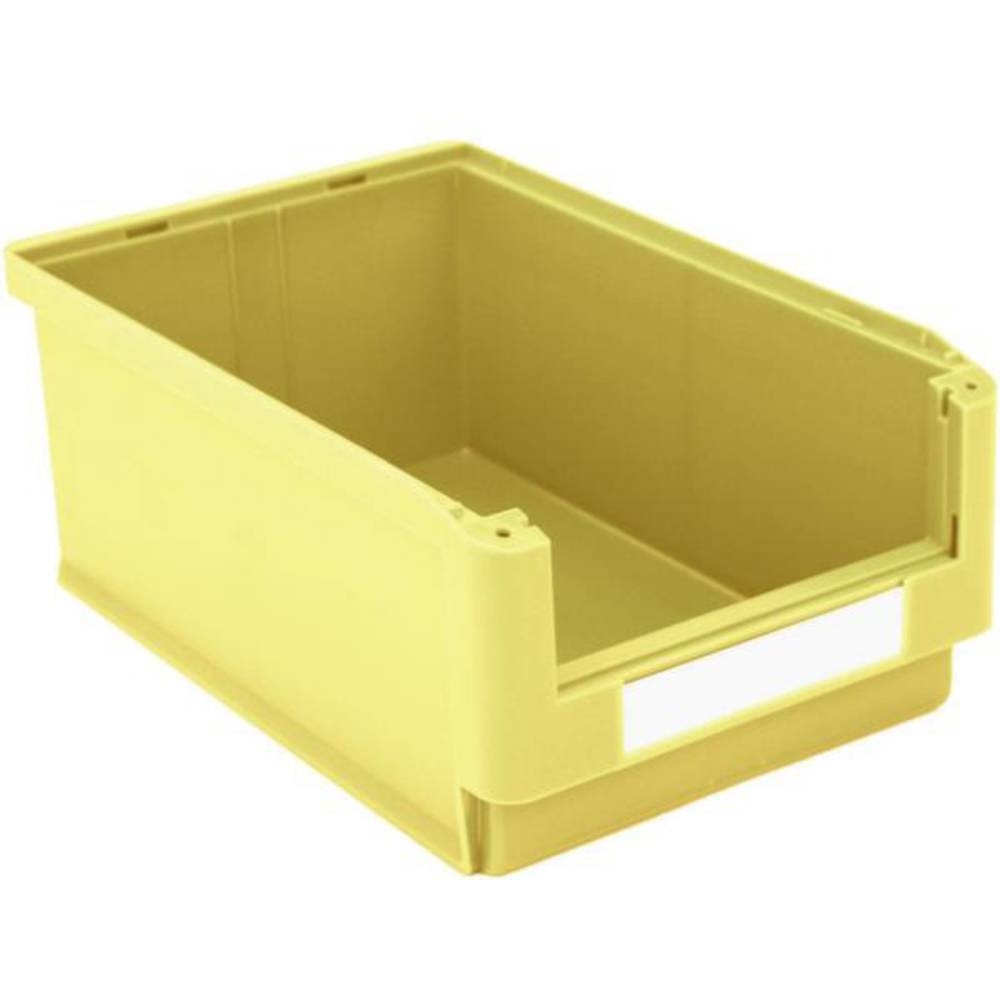 384503 skladový box vhodné pro potraviny (š x v x h) 315 x 200 x 500 mm žlutá 6 ks