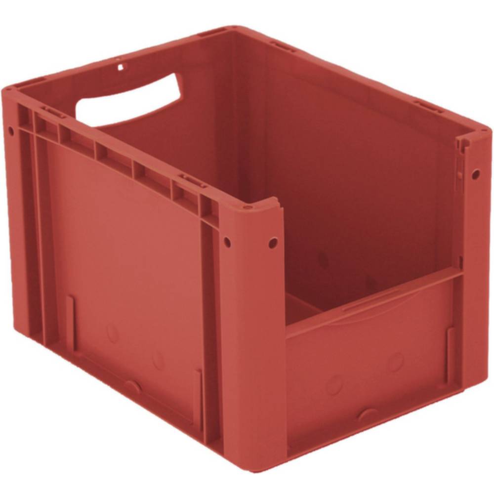 1657889 skladový box vhodné pro potraviny (d x š x v) 400 x 300 x 270 mm červená 1 ks