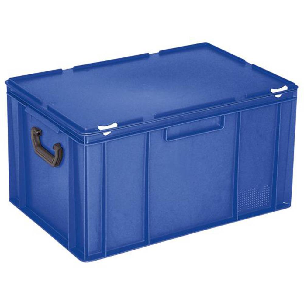 1657893 stohovací zásobník vhodné pro potraviny (d x š x v) 600 x 400 x 330 mm modrá 1 ks