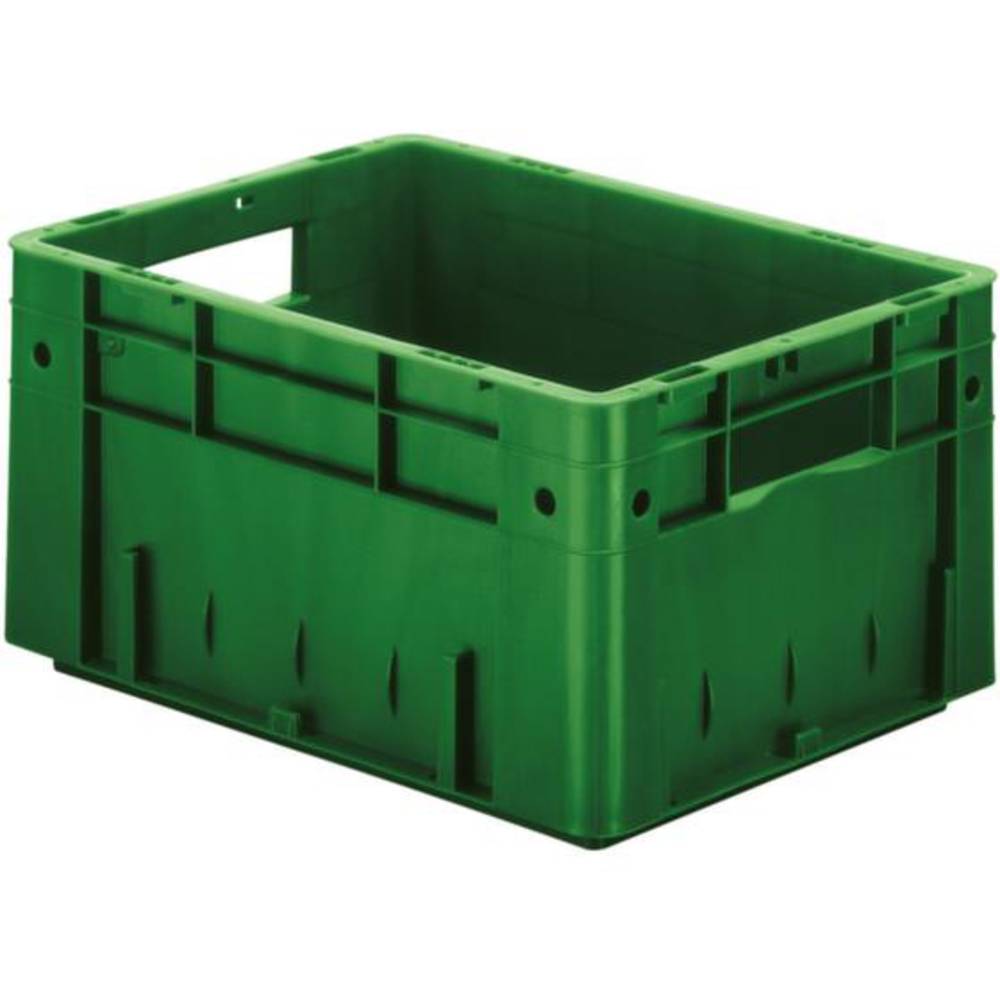 VTK 400/120-0 stohovací zásobník vhodné pro potraviny (d x š x v) 400 x 300 x 120 mm zelená 4 ks