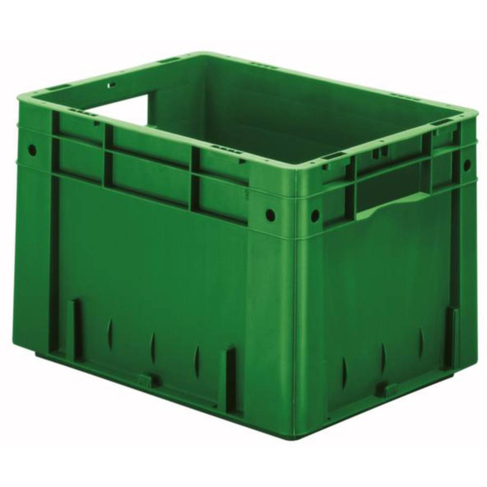 VTK 400/270-0 stohovací zásobník vhodné pro potraviny (d x š x v) 400 x 300 x 270 mm zelená 4 ks
