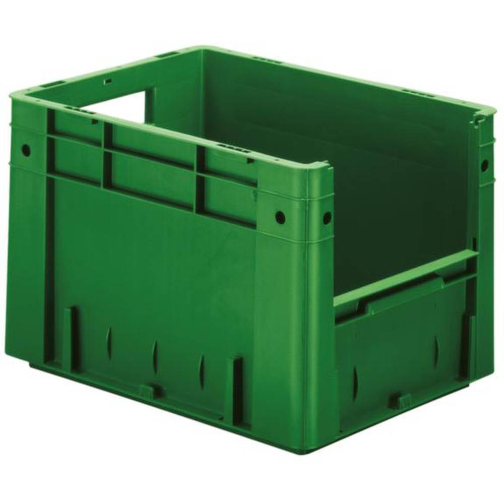 VTK 400/270-4 stohovací zásobník vhodné pro potraviny (d x š x v) 400 x 300 x 270 mm zelená 4 ks