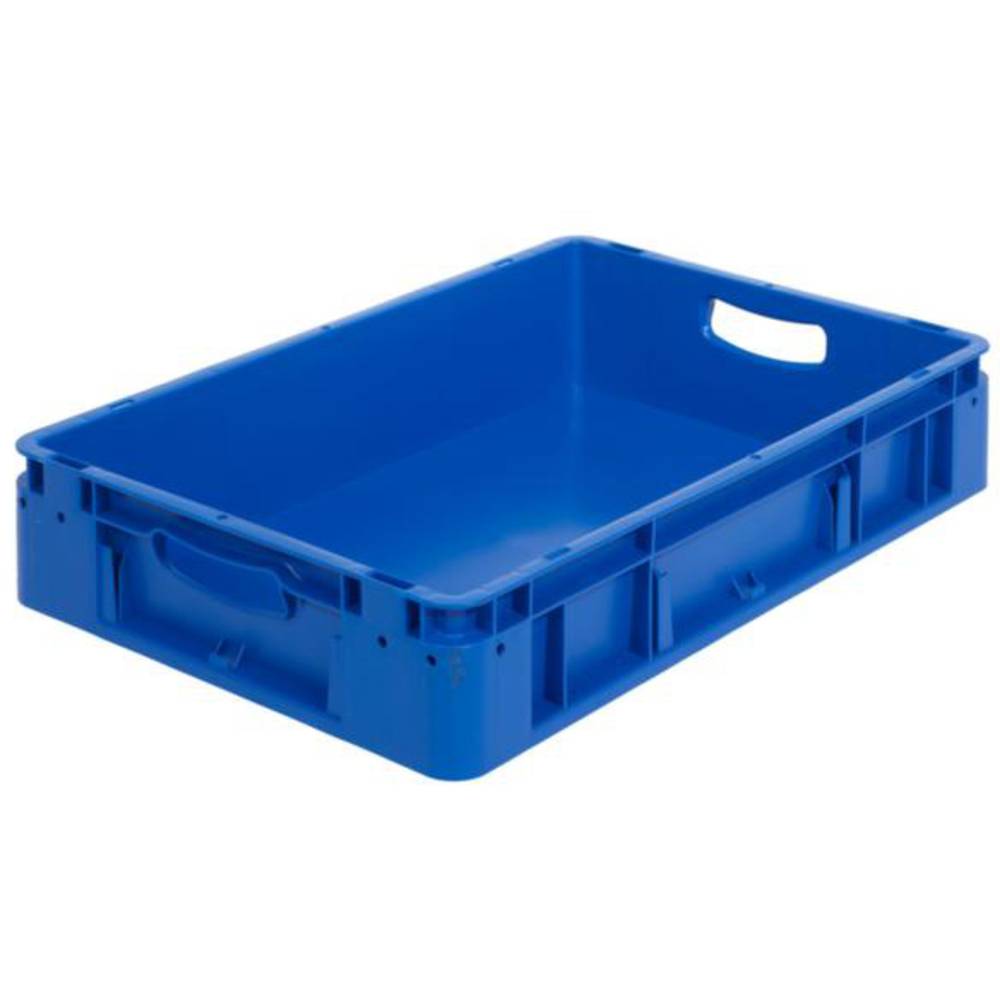 1658142 stohovací zásobník vhodné pro potraviny (d x š x v) 600 x 400 x 120 mm modrá 1 ks