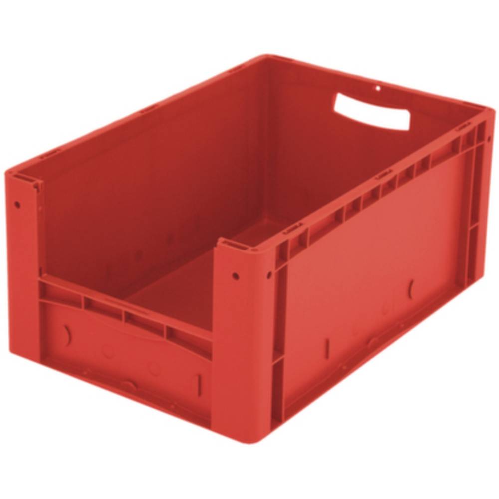 1658497 skladový box vhodné pro potraviny (d x š x v) 600 x 400 x 270 mm červená 1 ks