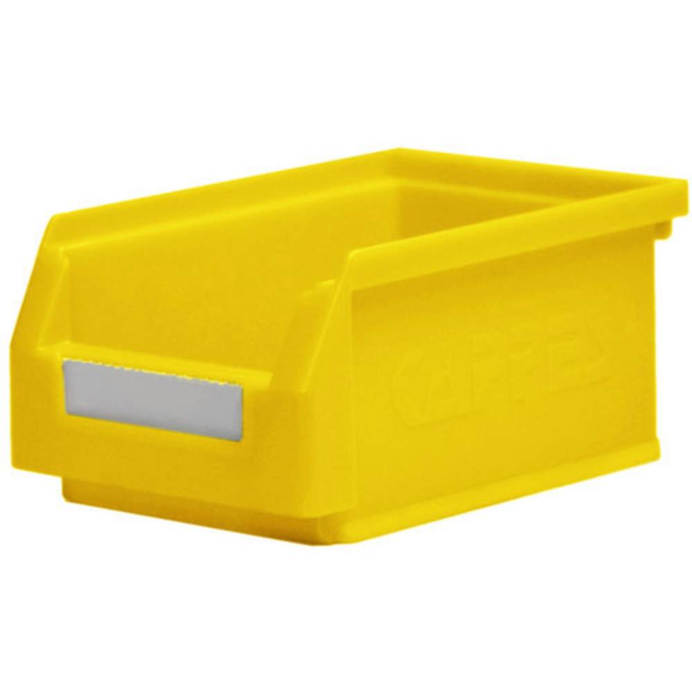 1658671 skladový box (š x v x h) 105 x 75 x 160 mm žlutá 1 ks