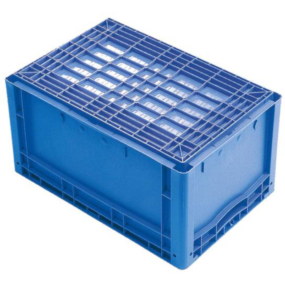 1658707 stohovací zásobník vhodné pro potraviny (d x š x v) 600 x 400 x 420 mm modrá 1 ks
