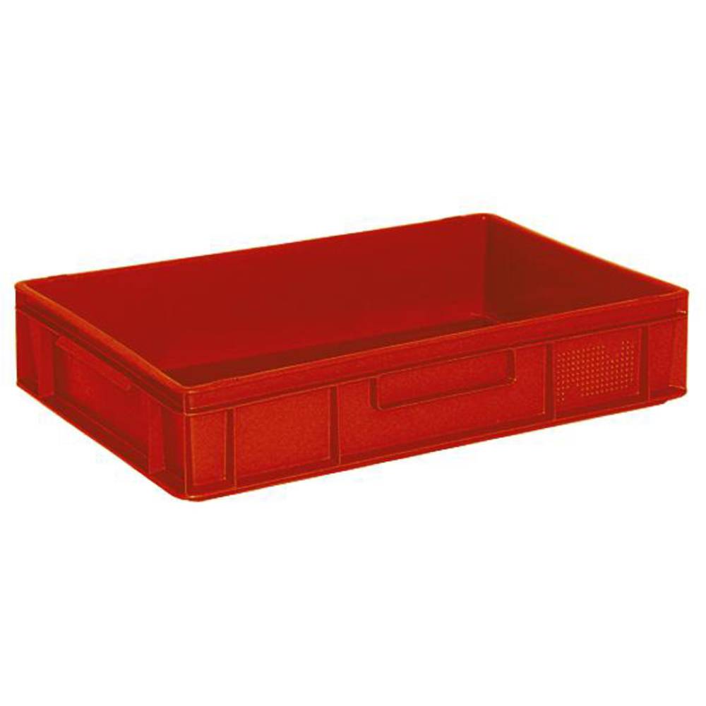 1658749 stohovací zásobník Basic vhodné pro potraviny (d x š x v) 600 x 400 x 120 mm červená 1 ks