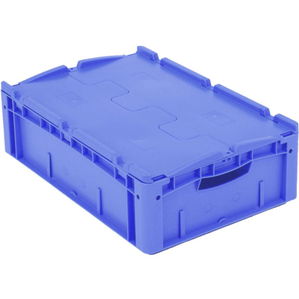 1658769 stohovací zásobník vhodné pro potraviny (d x š x v) 600 x 400 x 170 mm modrá 1 ks