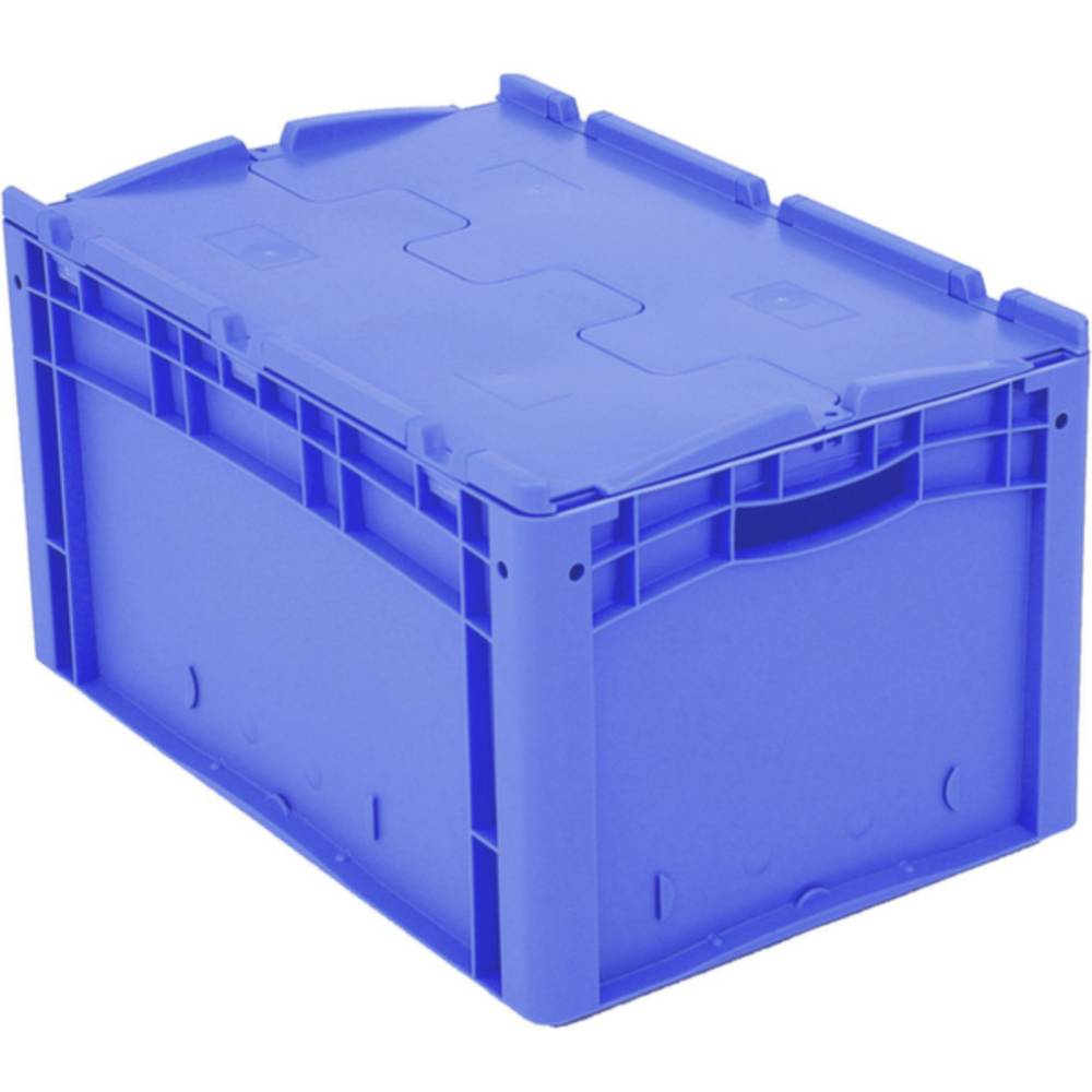 1658771 stohovací zásobník vhodné pro potraviny (d x š x v) 600 x 400 x 320 mm modrá 1 ks