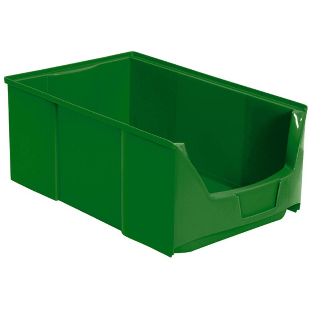 977516 skladový box vhodné pro potraviny (š x v x h) 300 x 200 x 510 mm zelená 6 ks