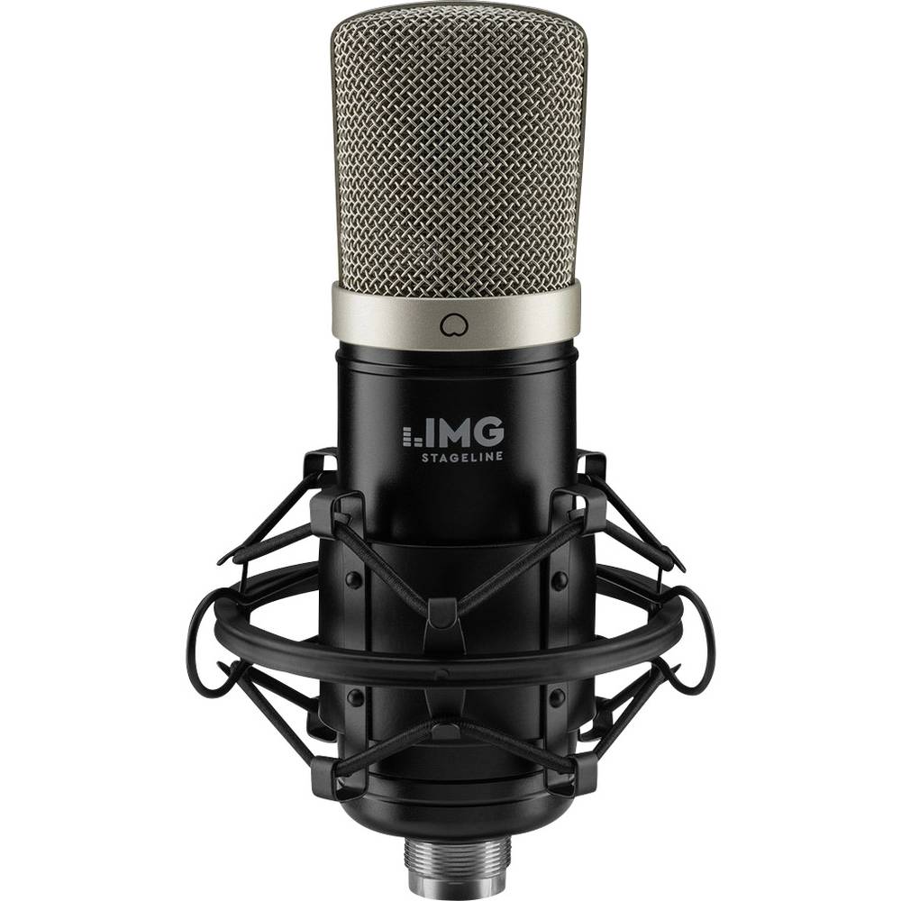 IMG StageLine ECMS-50USB USB mikrofon kabelový vč. pavouka, vč. kabelu, vč. tašky