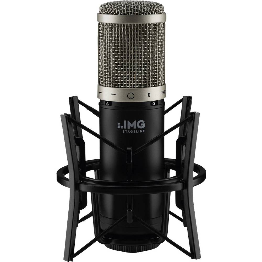 IMG StageLine ECMS-90 studiový mikrofon Druh přenosu:kabelový vč. pavouka, vč. ochrany proti větru, vč. tašky, vč. kufří