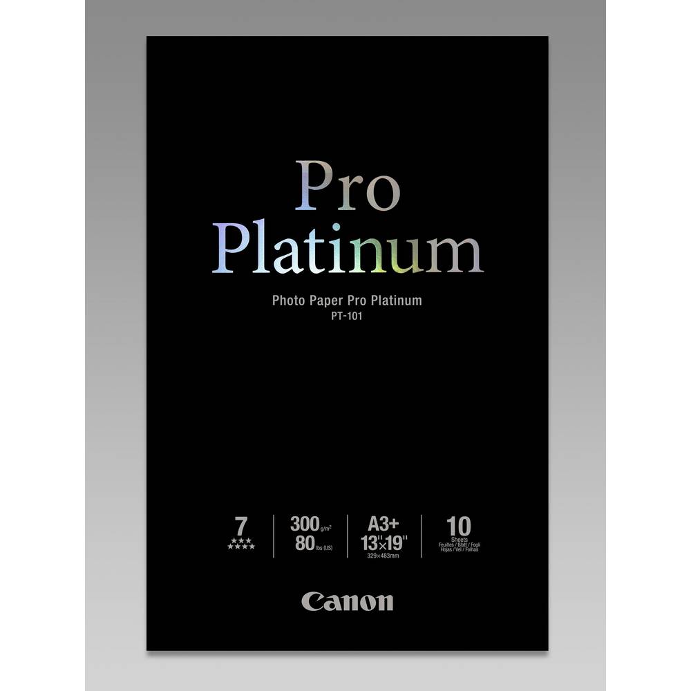 Canon Photo Paper Pro Platinum PT-101 2768B018 fotografický papír DIN A3+ 300 g/m² 10 listů vysoce lesklý