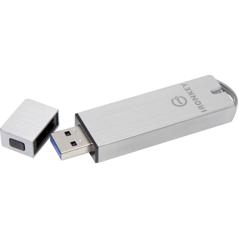 Kingston IronKey™ S1000 Enterprise USB flash disk 32 GB stříbrná IKS1000E/32GB USB 3.2 Gen 1 (USB 3.0)
