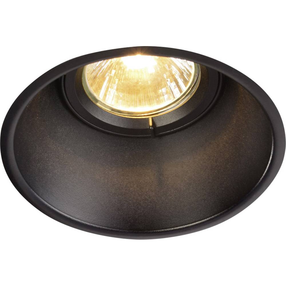 SLV 113140 Horn-T vestavné svítidlo, LED, GU10, 50 W, černá (matná)