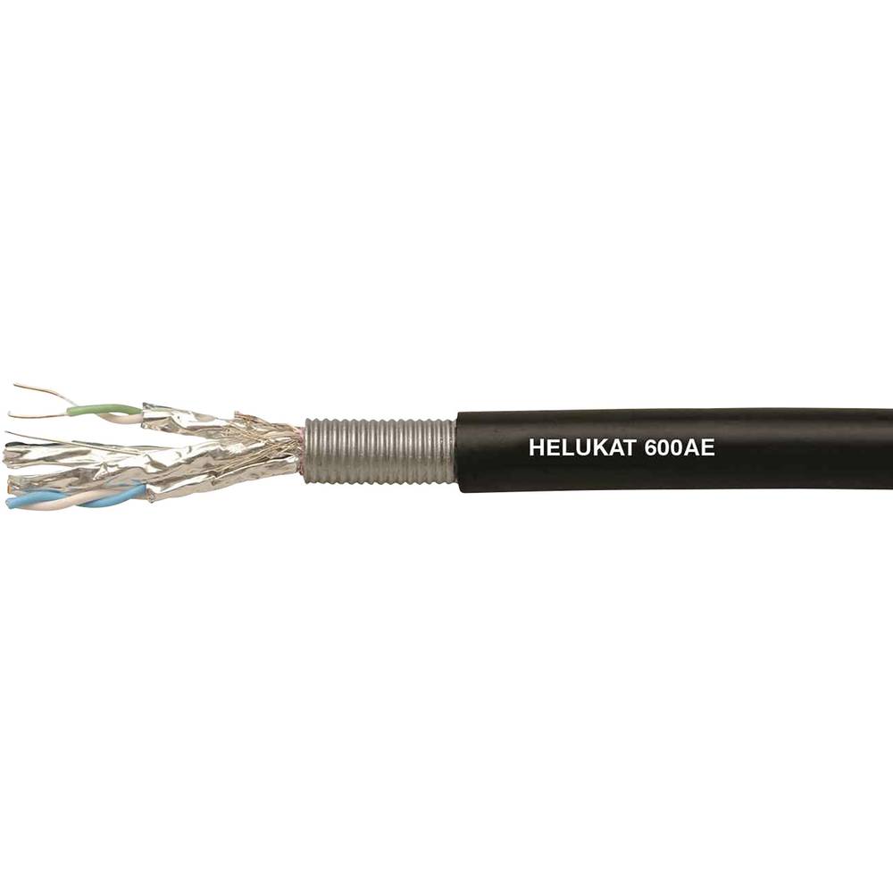 Helukabel HELUKAT600 AE S/FTP FRNC/PE 802168 ethernetový síťový kabel, CAT 7e, S/FTP, 1 ks