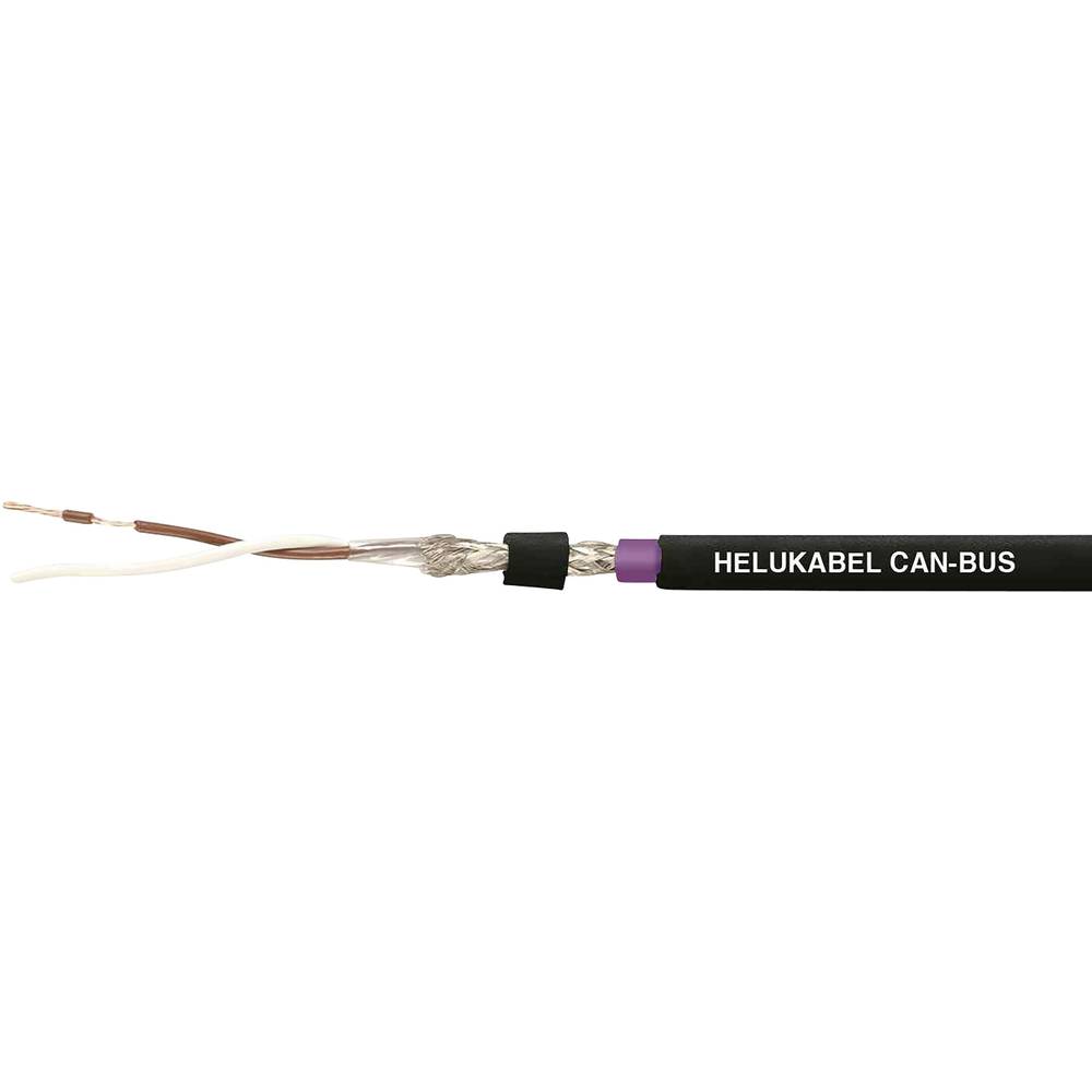 Helukabel 804268 sběrnicový kabel 1 x 2 x 0.50 mm² černá metrové zboží