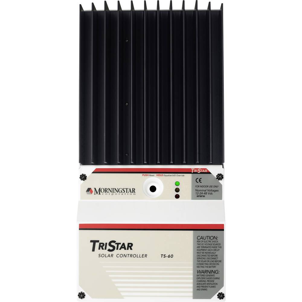 Morningstar TS-60 solární regulátor nabíjení PWM 12 V, 24 V, 36 V, 48 V 60 A