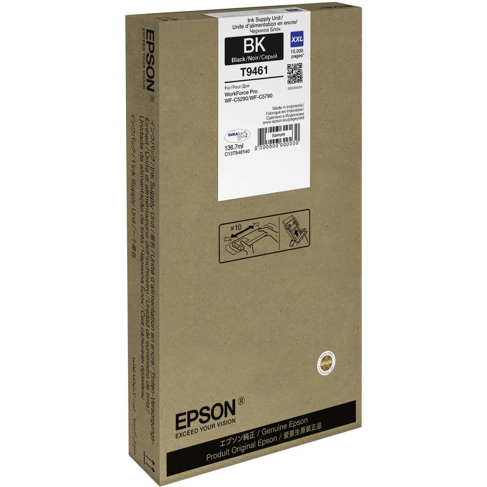 Epson Ink T9461 XXL originál černá C13T946140