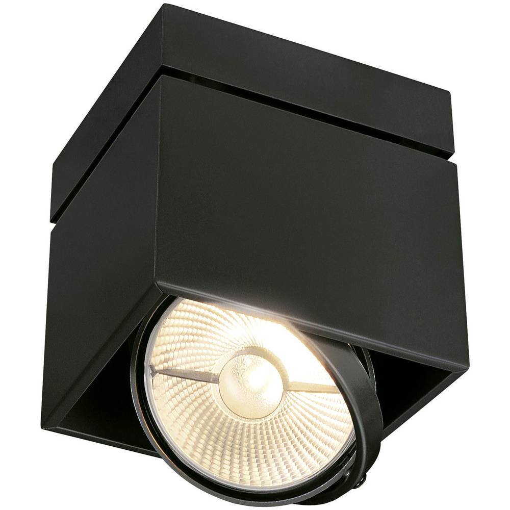 SLV 117100 Kardamod stropní svítidlo halogenová žárovka GU10 75 W černá (matná)