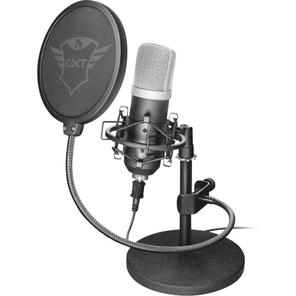Trust GXT 252 Emita na stojanu studiový mikrofon Druh přenosu:kabelový stojan USB kabelový černá