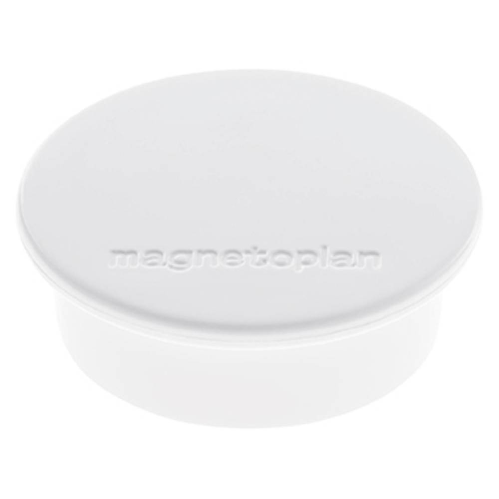 Magnetoplan magnet Magnet Discofix Color (Ø x v) 40 mm x 13 mm kulatý bílá 10 ks 1662000