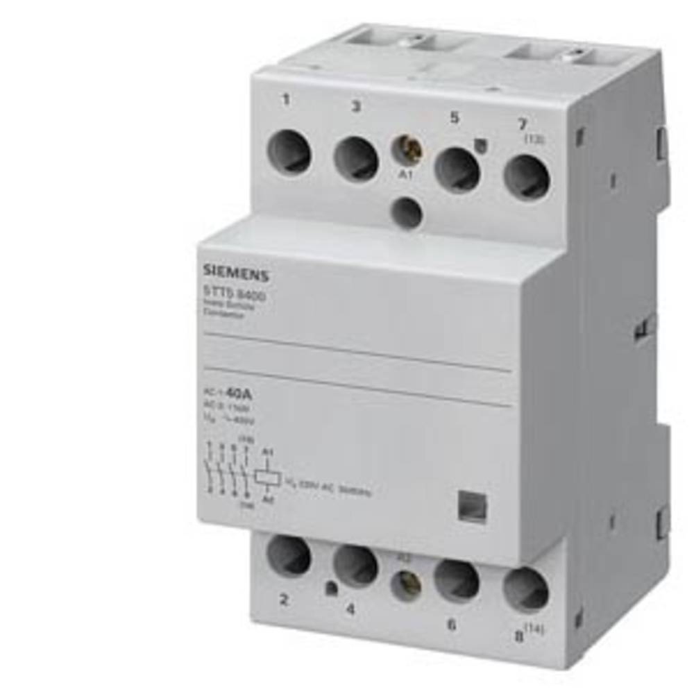 Siemens 5TT5841-0 instalační stykač 3 spínací kontakty, 1 rozpínací kontakt 40 A 1 ks