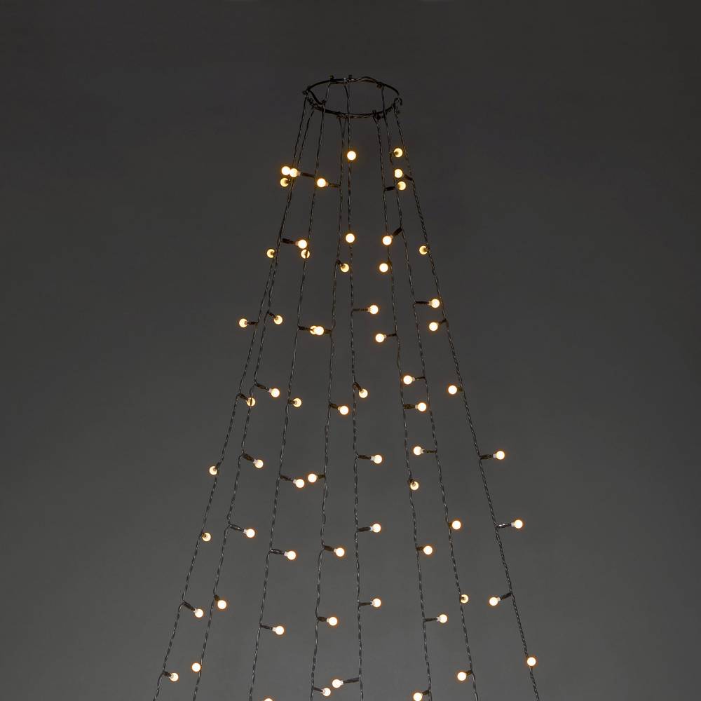 Konstsmide 6327-800 LED světelný plášť na vánoční stromeček vnitřní/venkovní Energetická třída (EEK2021): F (A - G) 230