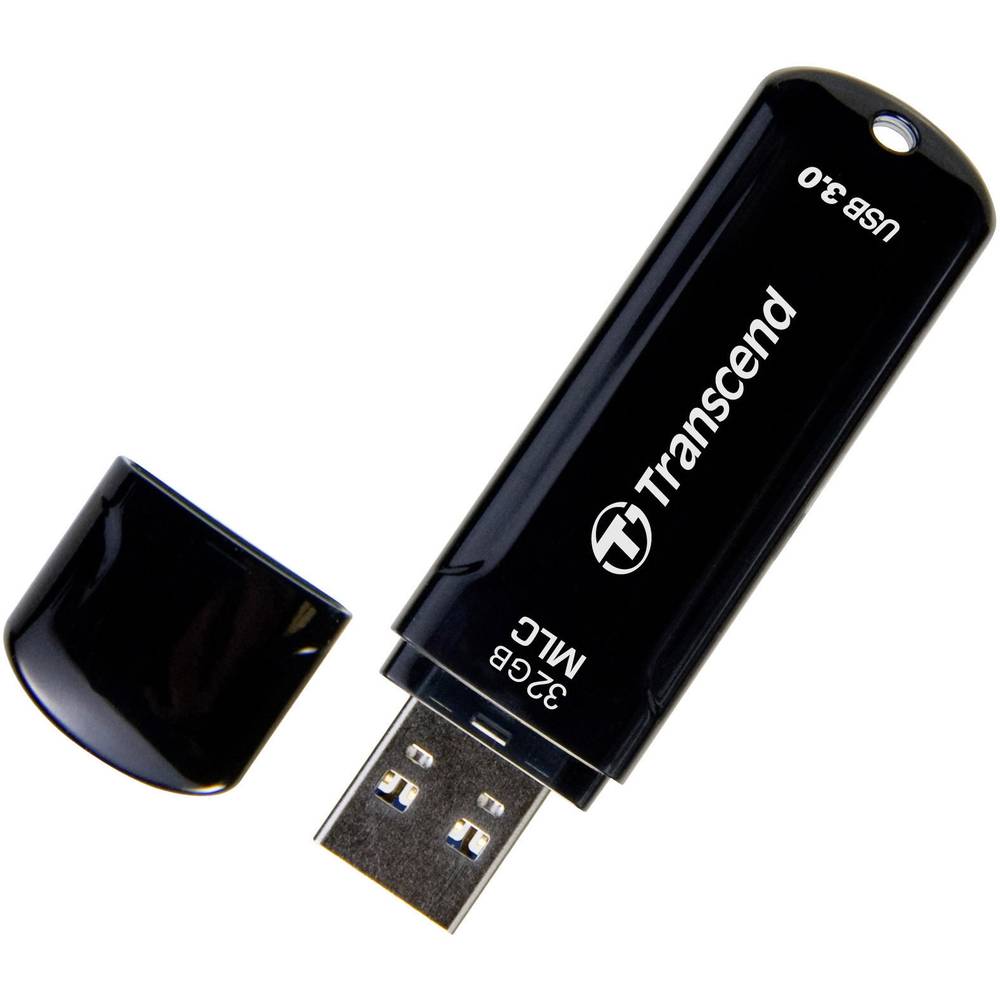 Transcend JetFlash™ 750K USB flash disk 32 GB černá TS32GJF750K USB 3.2 Gen 1 (USB 3.0)