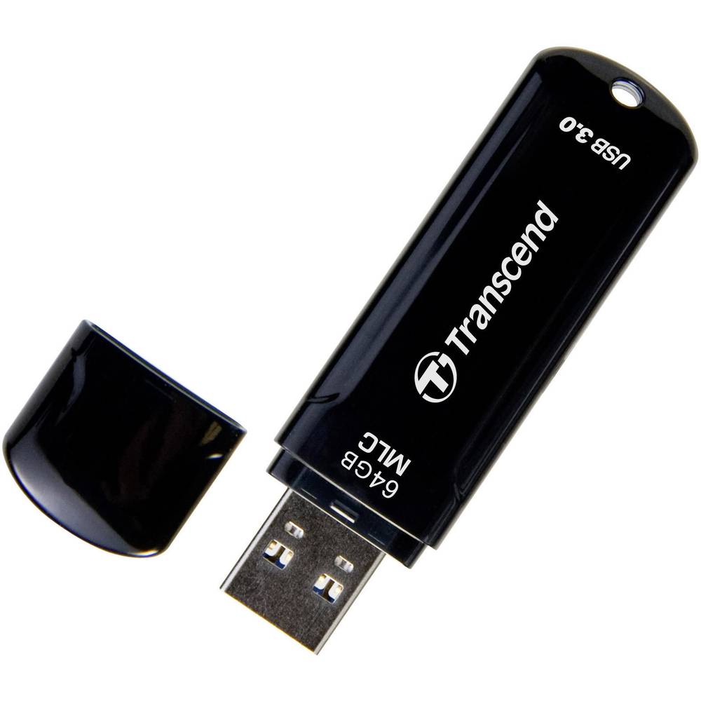 Transcend JetFlash™ 750K USB flash disk 64 GB černá TS64GJF750K USB 3.2 Gen 1 (USB 3.0)