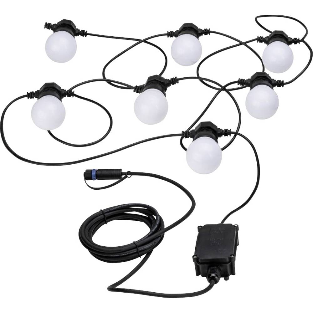 Paulmann Plug & Shine 94165 Osvětlovací systém Plug&Shine LED světelný řetěz LED 1.4 W teplá bílá bílá, černá
